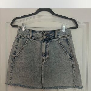 Denim Mini Skirt